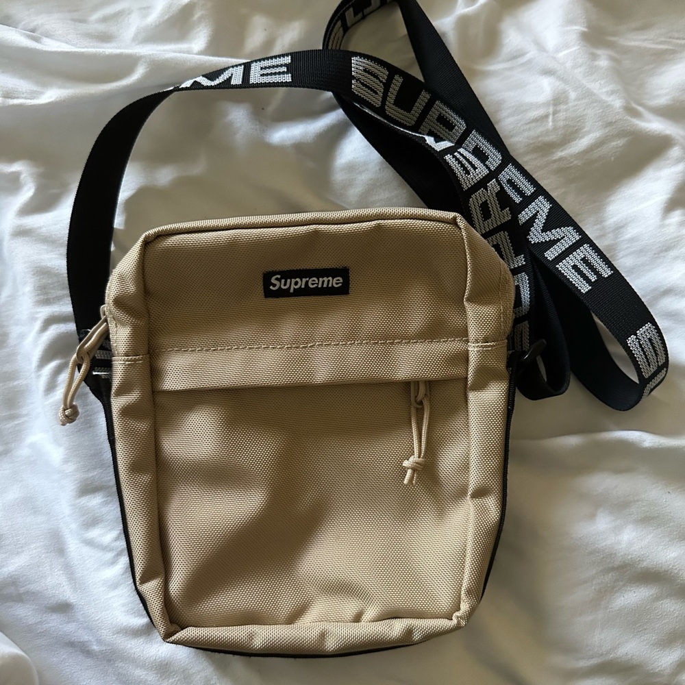 Supreme Tan Shoulder Bag SS18